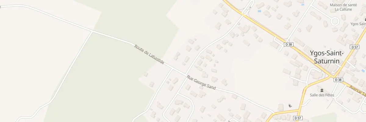 Plan du 192 Che de la Minoterie à Ygos-Saint-Saturnin