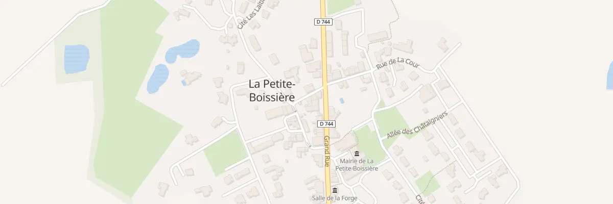 Plan du 2 Rue de l’Ancienne Mairie à La Petite-Boissière