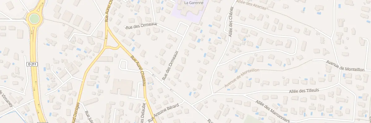 Plan du 7 Rue des Ormeaux à Saint-Médard-en-Jalles