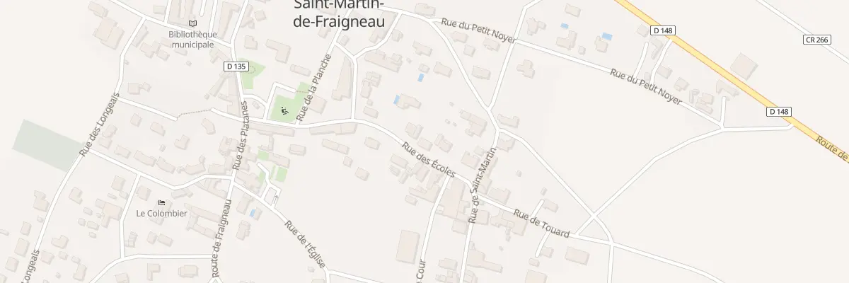 Plan du 41 Rue des écoles à Saint-Martin-de-Fraigneau