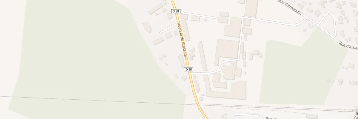 Plan du 603 Av de Brassenx à Ygos-Saint-Saturnin