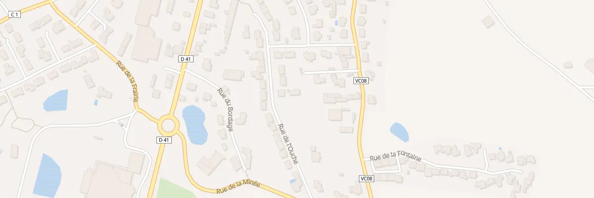 Plan du 9 Rue de l’Ouche à Saint-Pierre-des-Échaubrognes