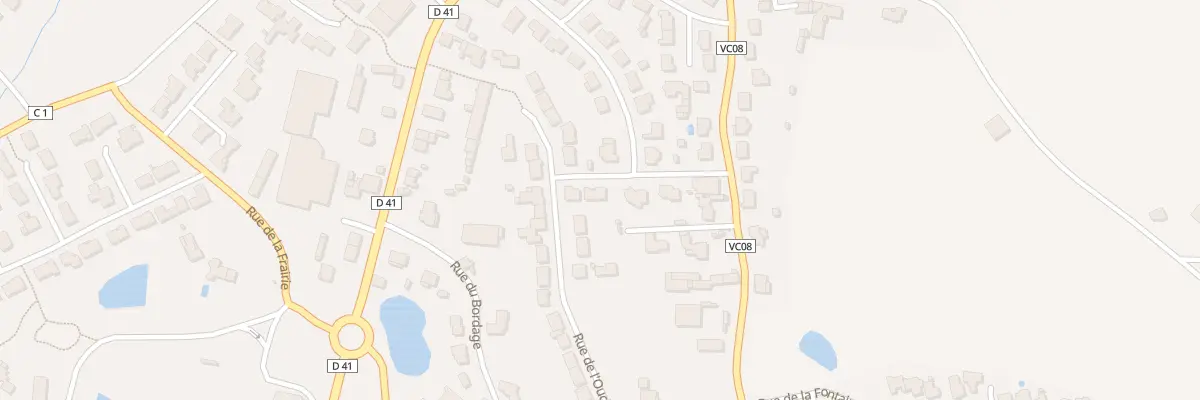 Plan du 1 Rue de l’Ouche à Saint-Pierre-des-Échaubrognes