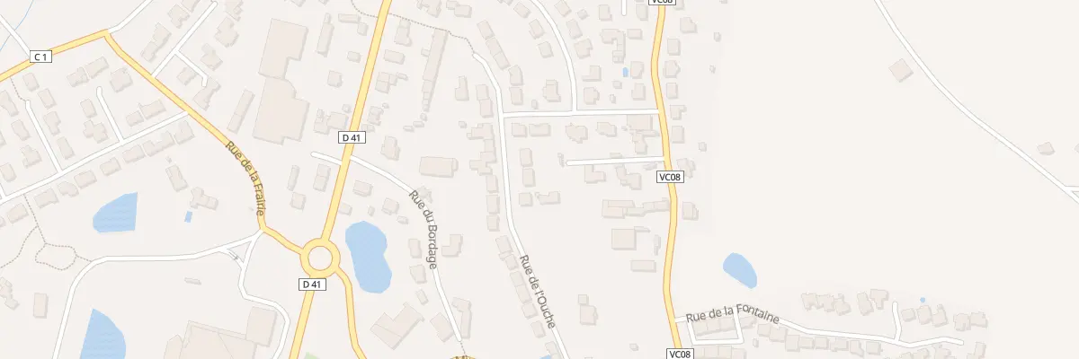 Plan du 7 Rue de l’Ouche à Saint-Pierre-des-Échaubrognes