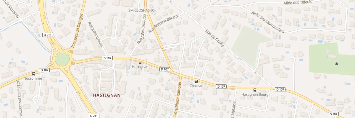 Plan du 1C Rue Aurel Chazeau à Saint-Médard-en-Jalles
