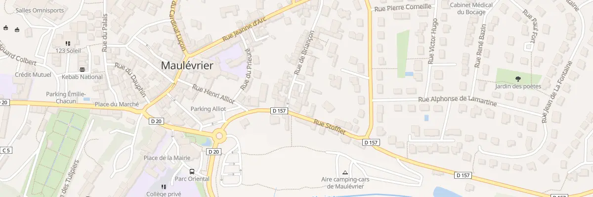 Plan du 4 Rue de Briancon à Maulévrier
