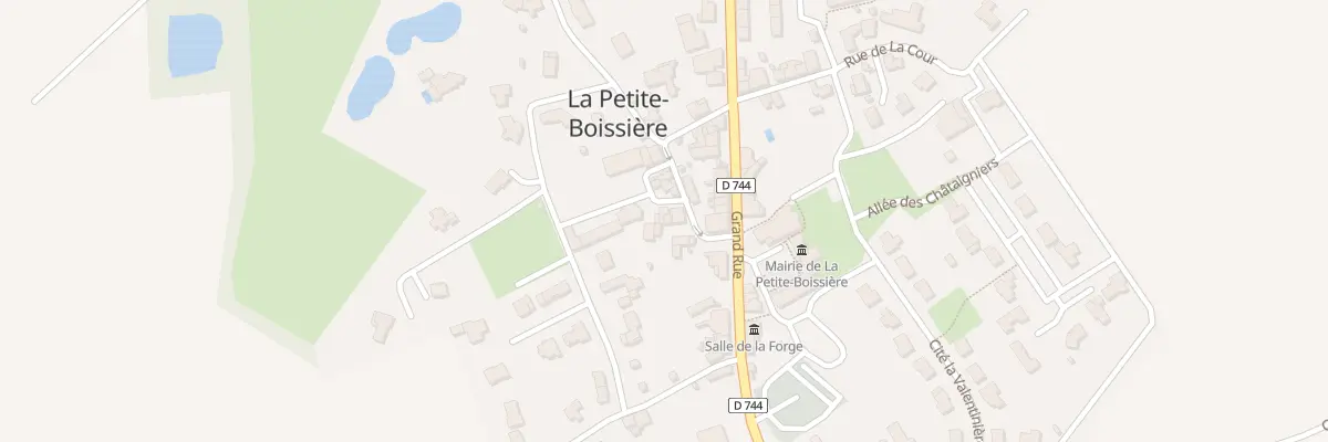Plan du 1 Rue de l’Ancienne Mairie à La Petite-Boissière
