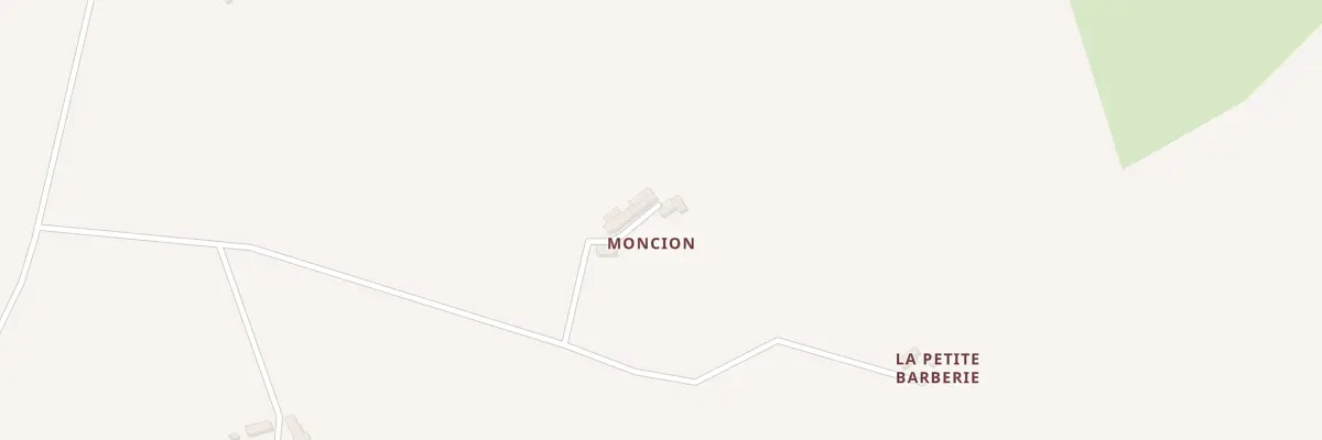 Plan du 12 Moncion à Brecé