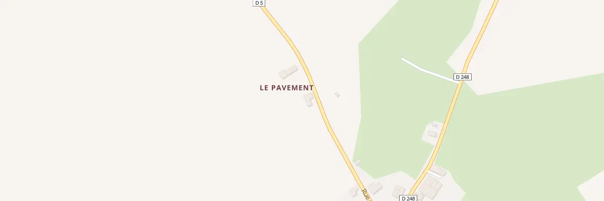 Plan du 1 Le Pavement à Châtillon-sur-Colmont