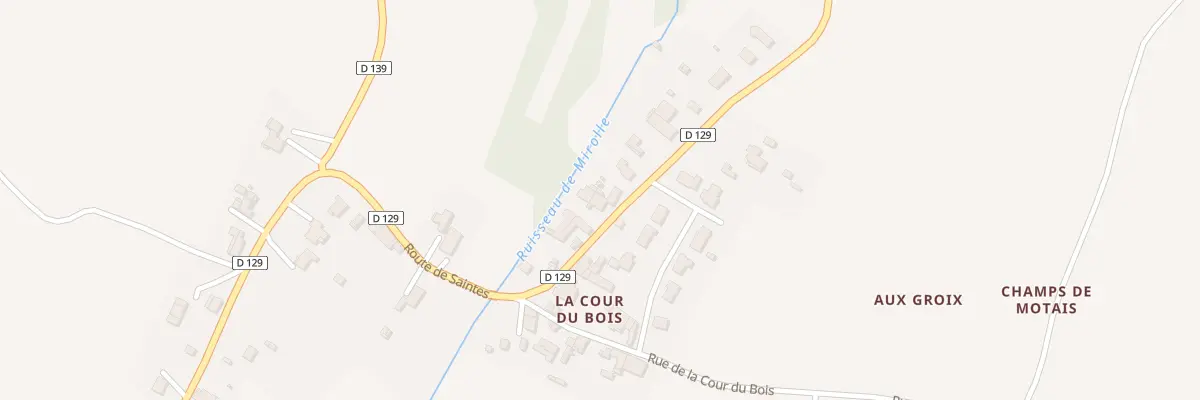 Plan du 2 Imp du Moulin de la Cour du Bo à Saint-André-de-Lidon
