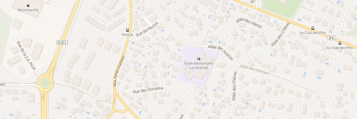 Plan du 29 Rue des Ormeaux à Saint-Médard-en-Jalles