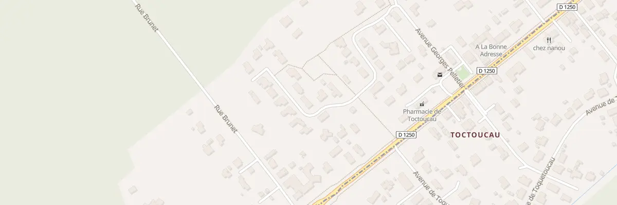Plan du 36 Av Georges Pelletier à Pessac