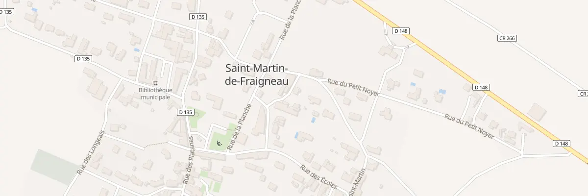 Plan du 24 Rue de la bergerie à Saint-Martin-de-Fraigneau