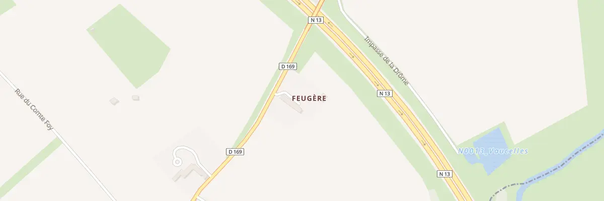 Plan du 5053 La Ferme Feugere à Barbeville