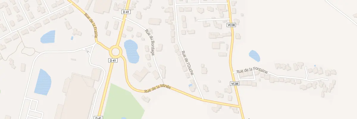 Plan du 34 Rue de l’Ouche à Saint-Pierre-des-Échaubrognes