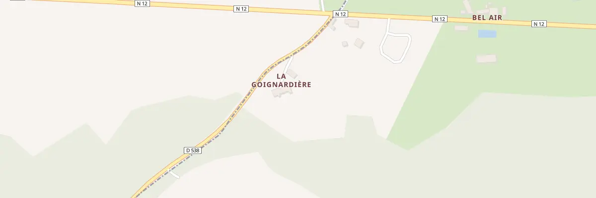 Plan du 1 La Goignardiere à Saint-Georges-Buttavent