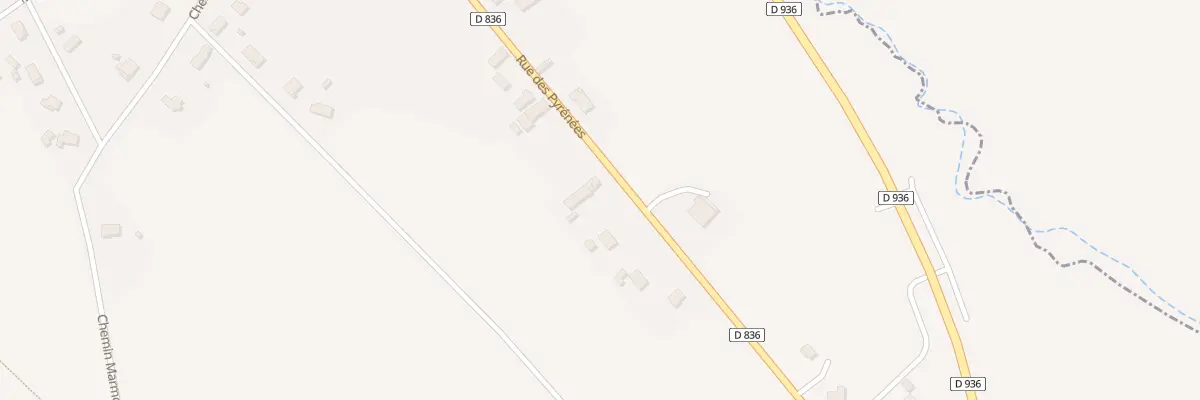 Plan du 38 Rue des Pyrénées à Gurs