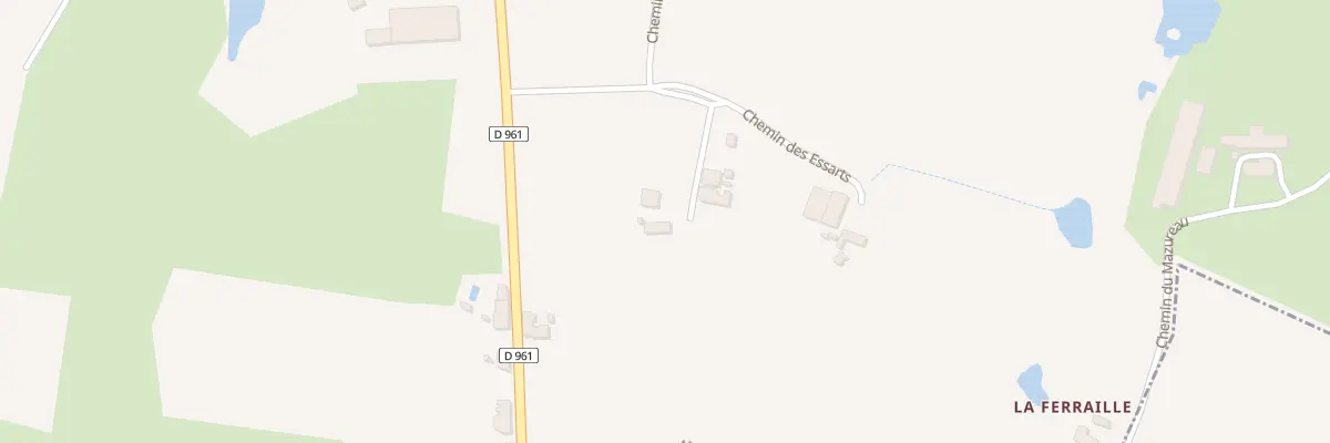 Plan du 160 Che des Essarts à Chaudefonds-sur-Layon