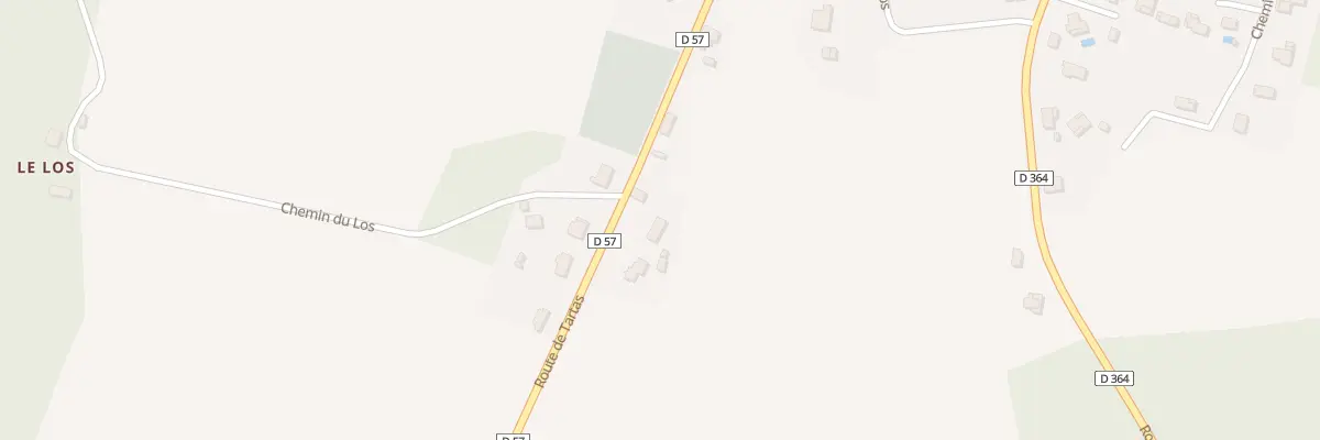 Plan du 5003F Rte de Tartas à Saint-Yaguen
