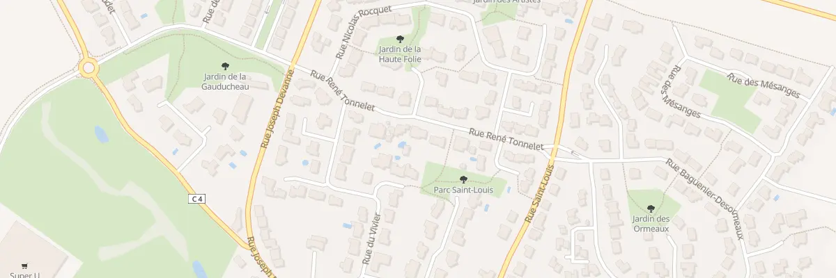 Plan du 11 Rue rené tonnelet à Maulévrier
