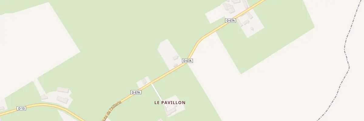 Plan du 1940 Rte de l’Aillerie à Saint-Paul-du-Vernay