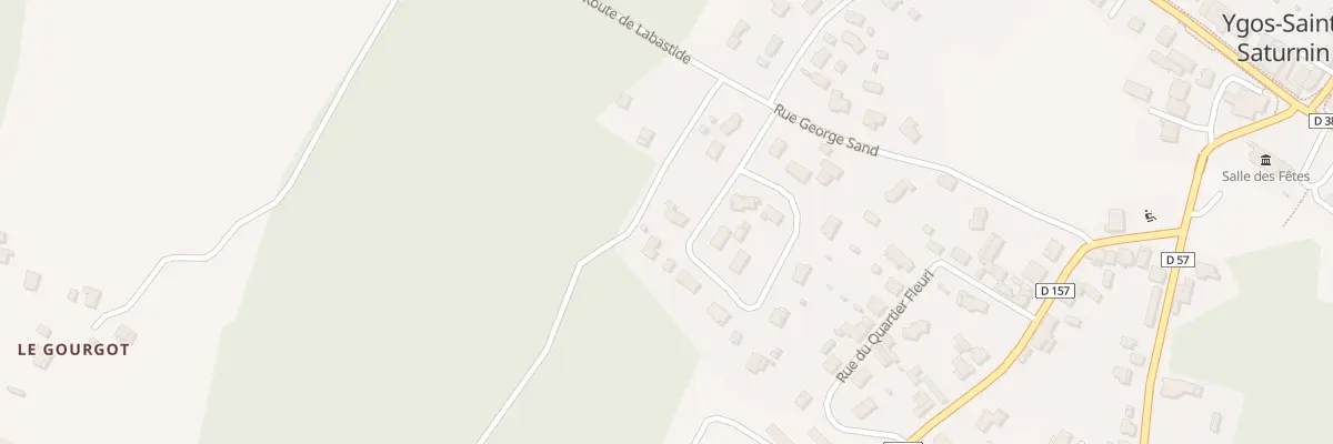 Plan du 18 Rue de la Sablière à Ygos-Saint-Saturnin