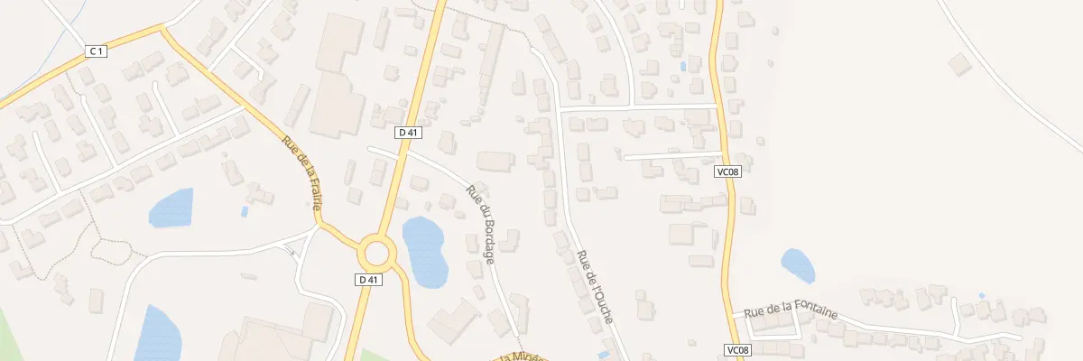 Plan du 24 Rue de l’Ouche à Saint-Pierre-des-Échaubrognes