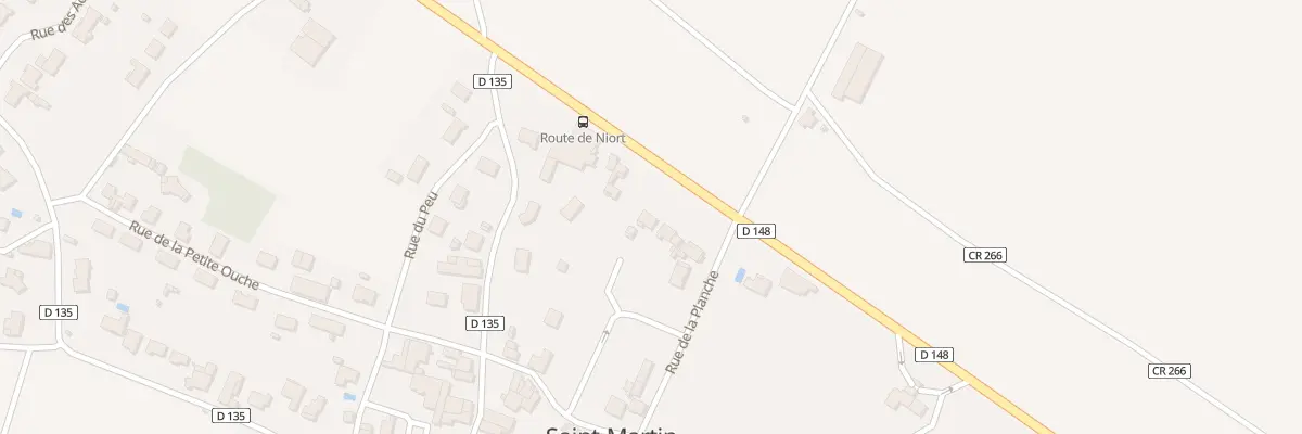 Plan du 118 Rte de Niort à Saint-Martin-de-Fraigneau