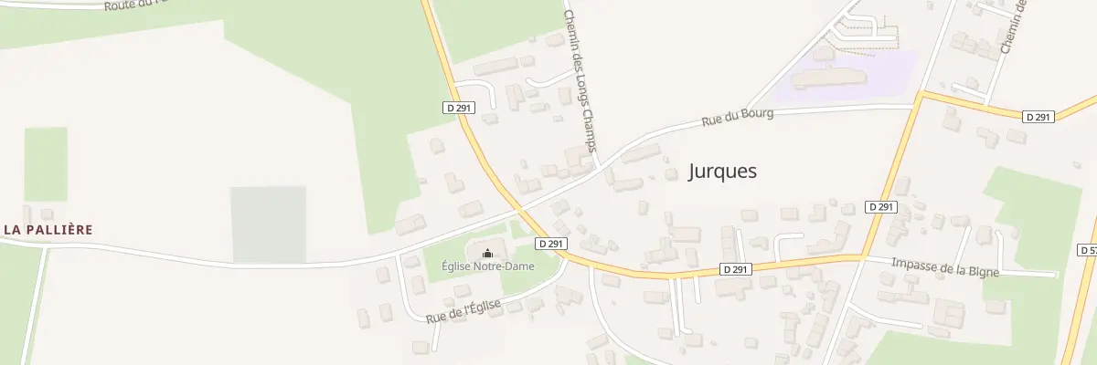 Plan du 5 Rue du Bourg - Jurques à Dialan sur Chaîne