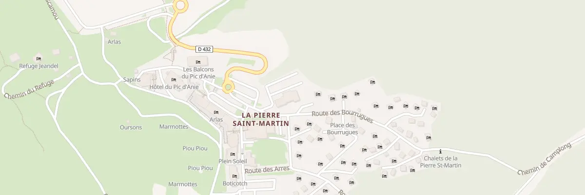 Plan du 9301 Res Les Oursons 2 à Arette