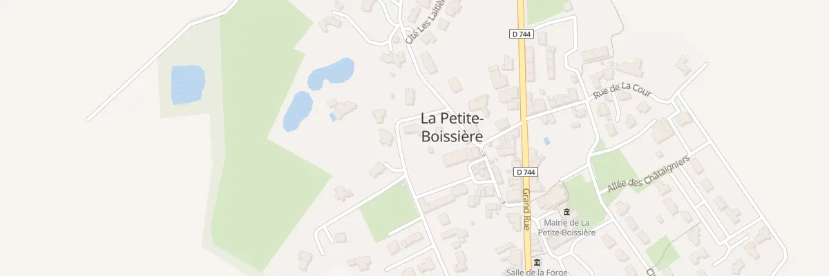 Plan du 3 Imp des Troènes à La Petite-Boissière
