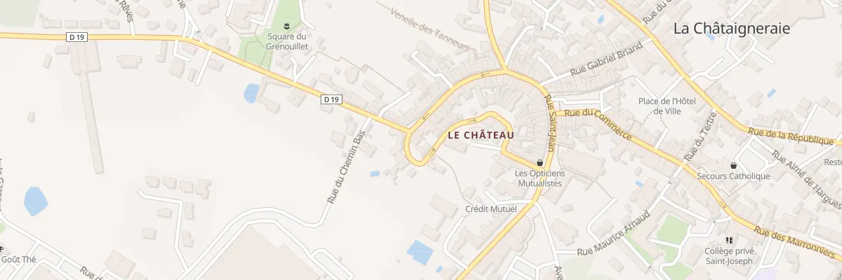 Plan du 31 Rue croix du tour à La Châtaigneraie