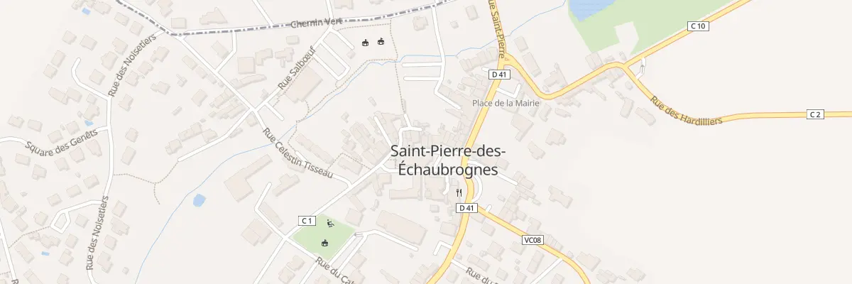 Plan du 2 Rue de Julliot à Saint-Pierre-des-Échaubrognes