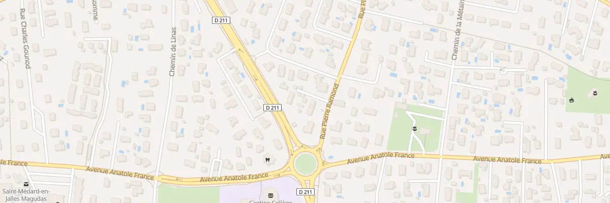 Plan du 21 Rue Pierre Ramond à Saint-Médard-en-Jalles