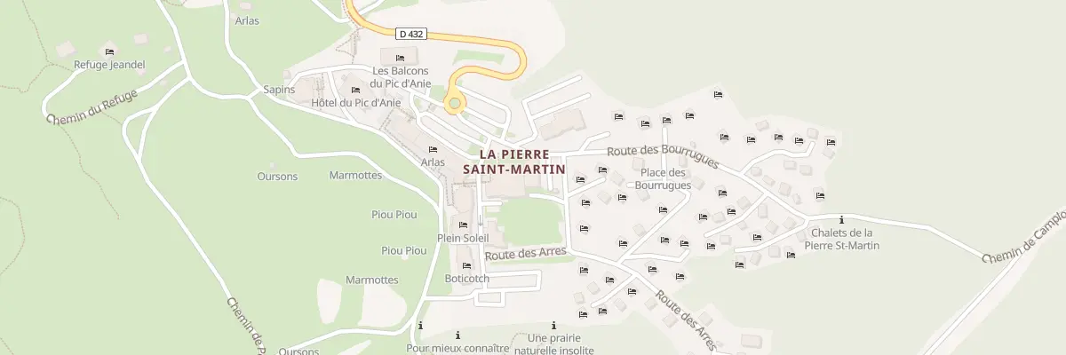 Plan du 5291 Arlas à Arette