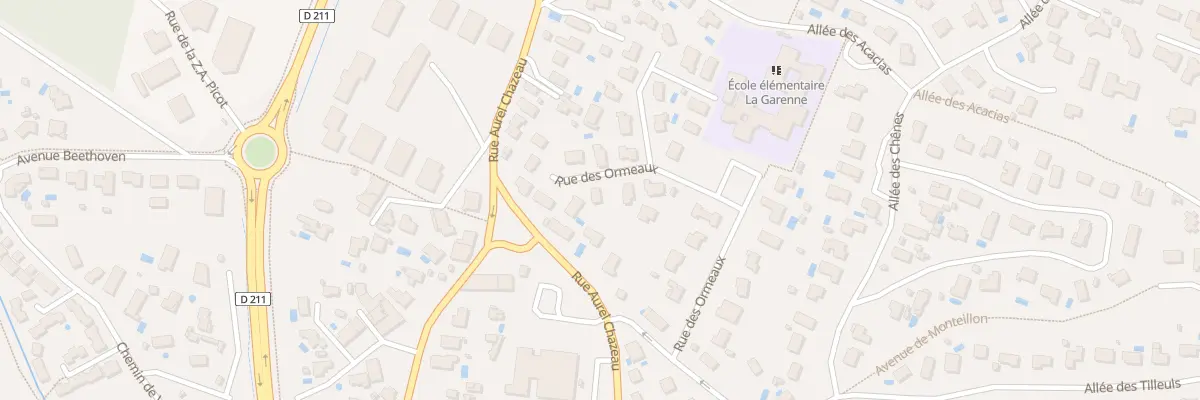 Plan du 18 Rue des Ormeaux à Saint-Médard-en-Jalles
