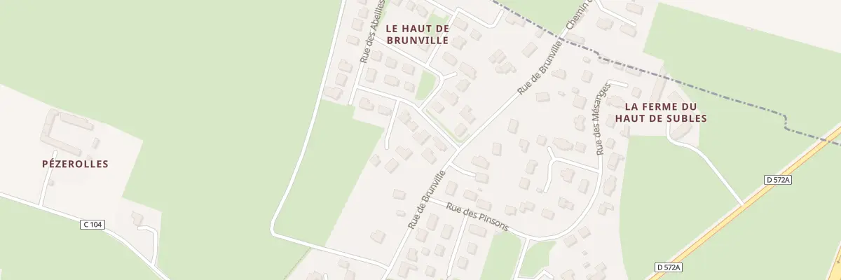Plan du 31 Rue des Papillons à Subles
