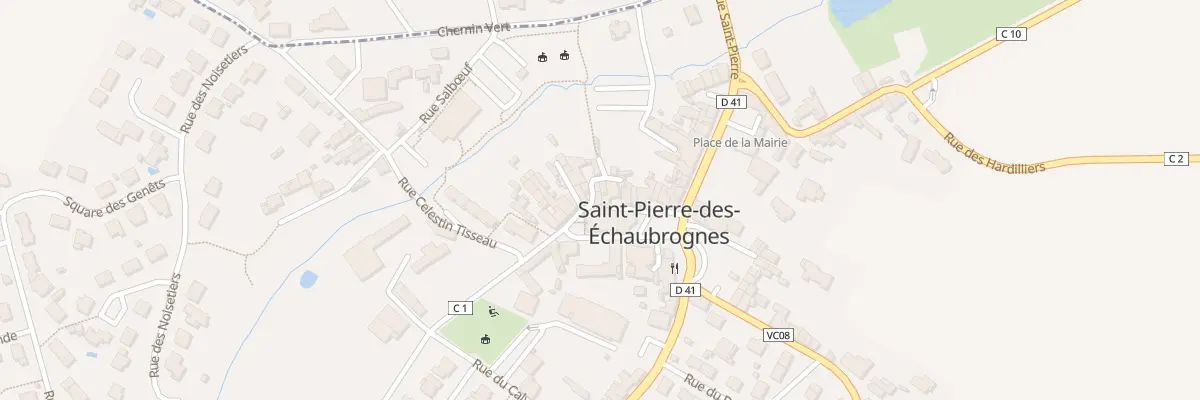 Plan du 7 Rue de Julliot à Saint-Pierre-des-Échaubrognes