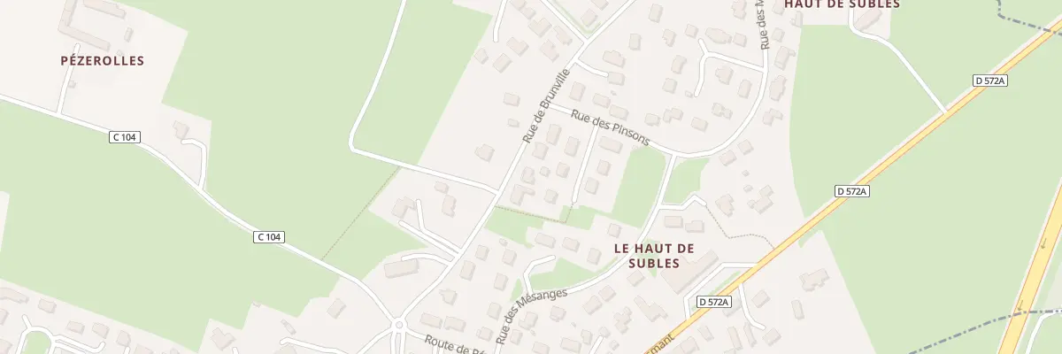 Plan du 12 Rue de Brunville à Subles