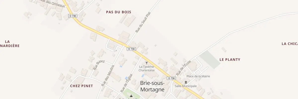 Plan du 7 Av de Royan à Virollet