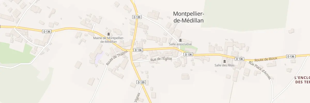 Plan du 8 Rte de Rioux à Montpellier-de-Médillan