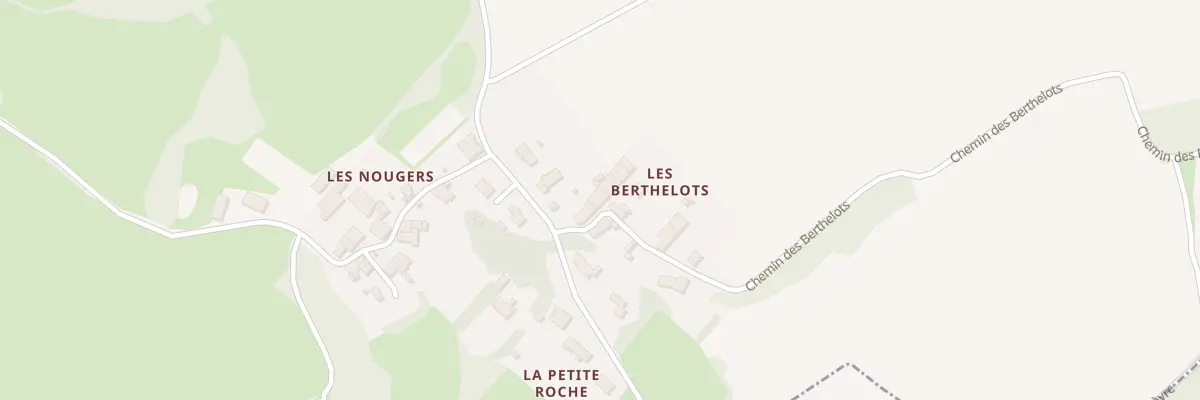 Plan du 3 Rue des Berthelots à La Clisse