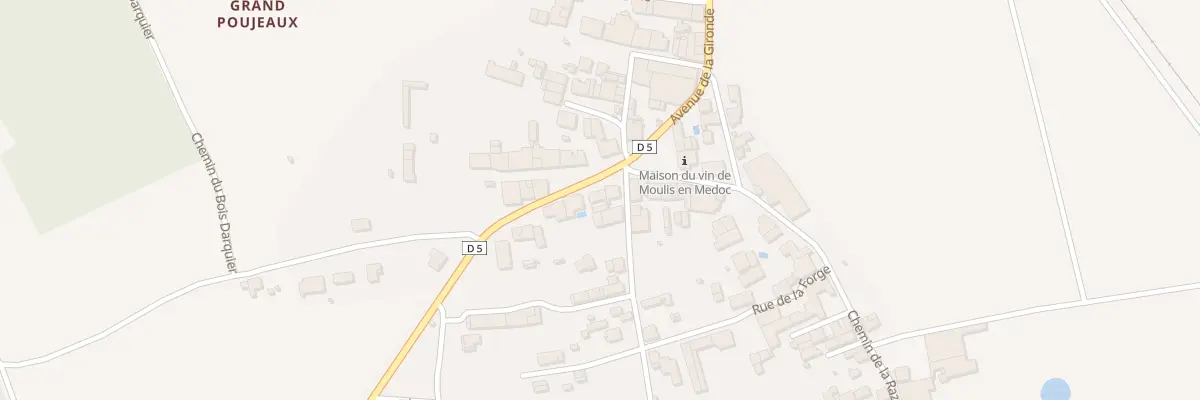 Plan du 415 Rte de la Gironde à Moulis-en-Médoc