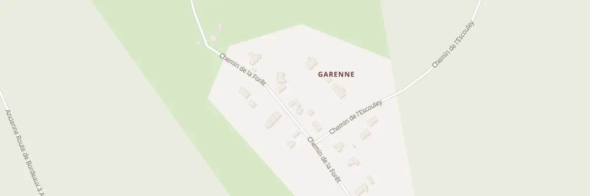 Plan du 42 Che de la Fôret à Avensan