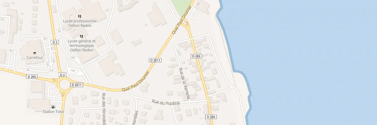 Plan du 10 Rue de la Verrerie à Pauillac