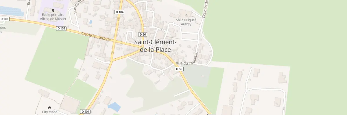 Plan du 7 Rte d’Angers à Saint-Clément-de-la-Place