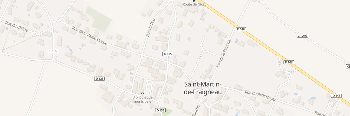 Plan du 5 Rue du fief bas à Saint-Martin-de-Fraigneau