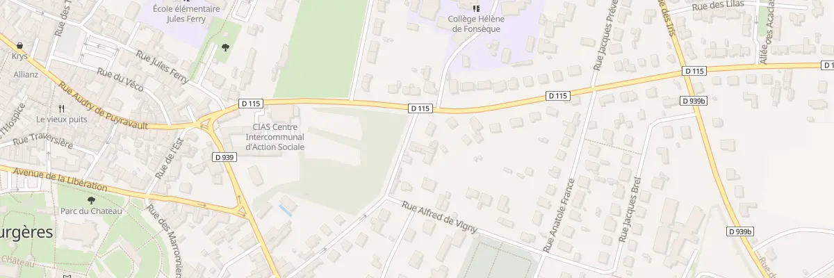 Plan du 2B Rue des Quinconces à Surgères