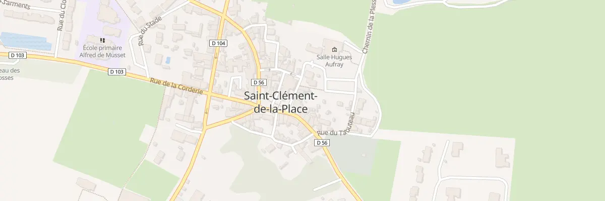 Plan du 11B Pl de l’Église à Saint-Clément-de-la-Place