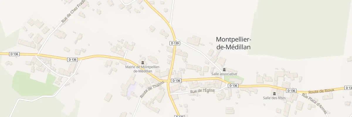 Plan du 6 Rte de Rétaud à Montpellier-de-Médillan